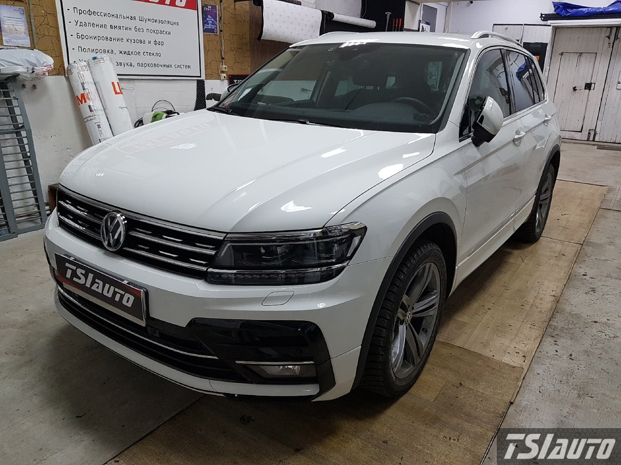 Правильная шумоизоляция Volkswagen Tiguan 2 в Алматы