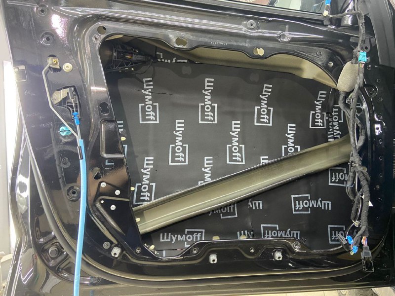 Двери 2 сл шумо теплоизоляция шумоизоляция BMW X5