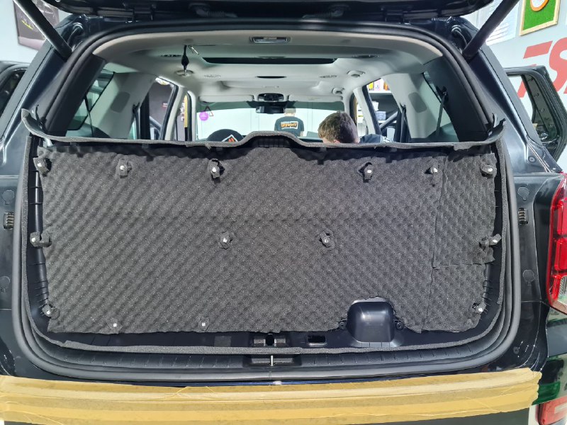 Обшивка багажника Hyundai Palisade вибро шумопоглотитель антискрип фото