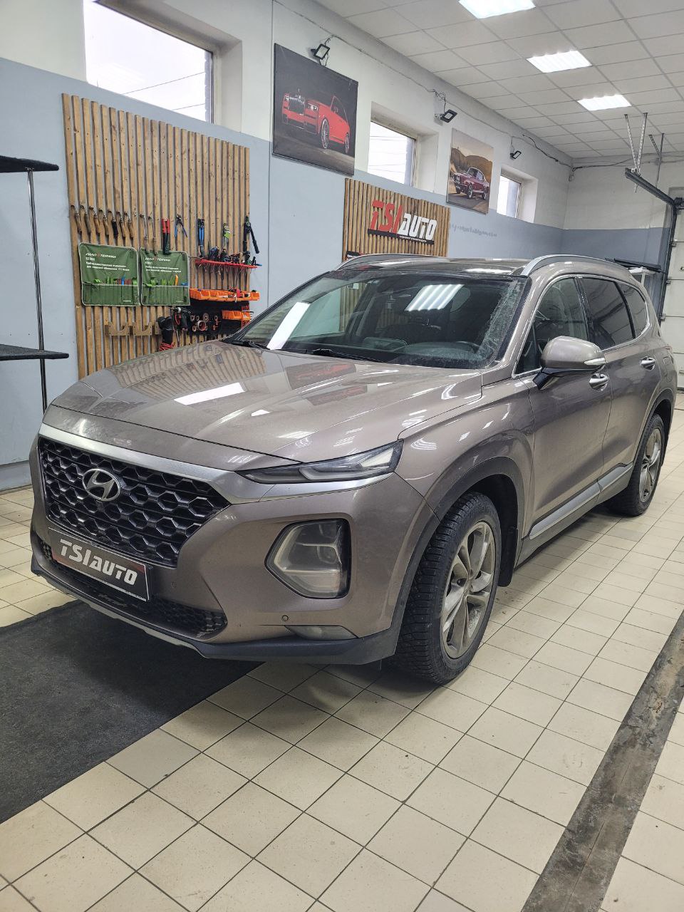 Шумоизоляция Hyundai Santa Fe в Алматы - пакет Элит